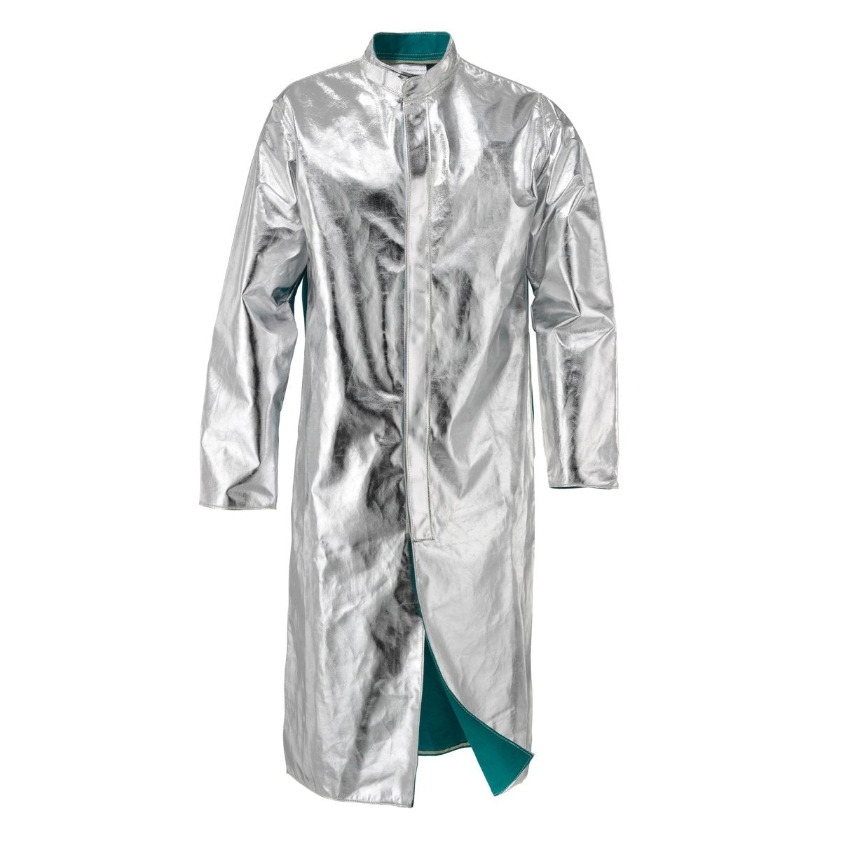 Cappotto anticalore alluminizzato Alusoft V2TCKAF, ideale per la protezione termica in fonderie e industrie ad alta temperatura