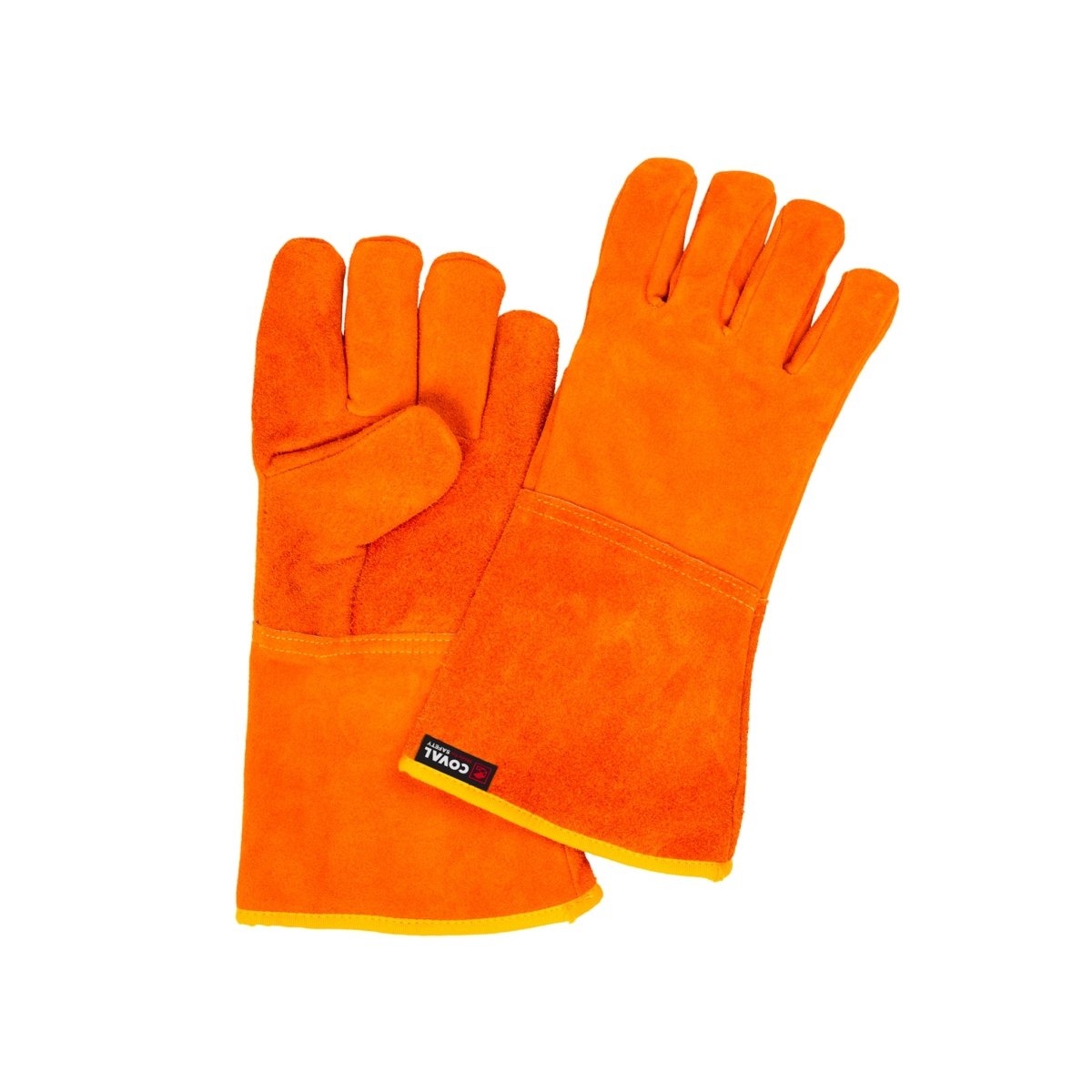 Guanti professionali da saldatura a filo 42VB/15 in pelle, ideali per lavori di precisione con protezione e comfort elevati