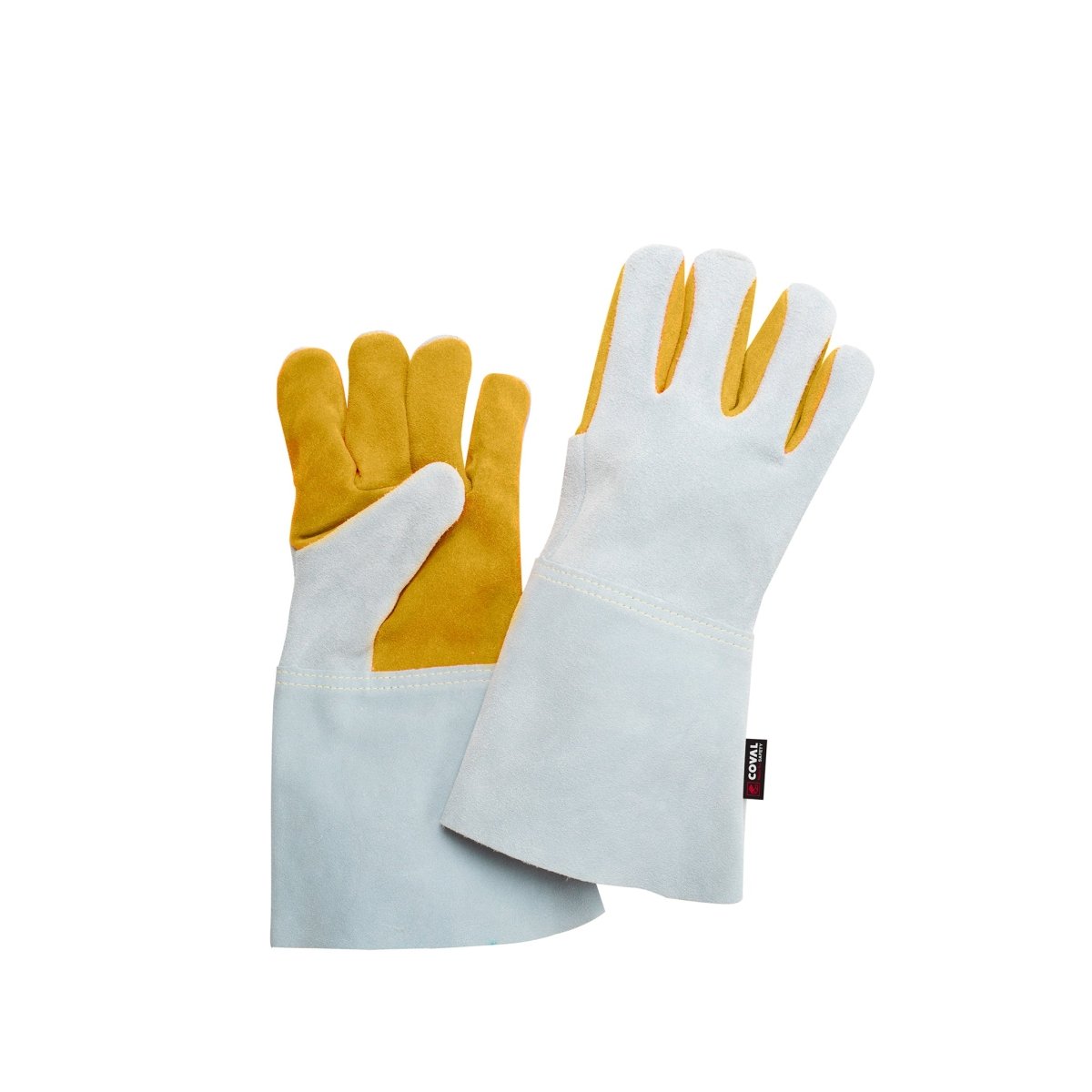 Guanti da saldatura Z205 in crosta termica con rinforzo sul palmo, alta protezione e comfort durante la lavorazione