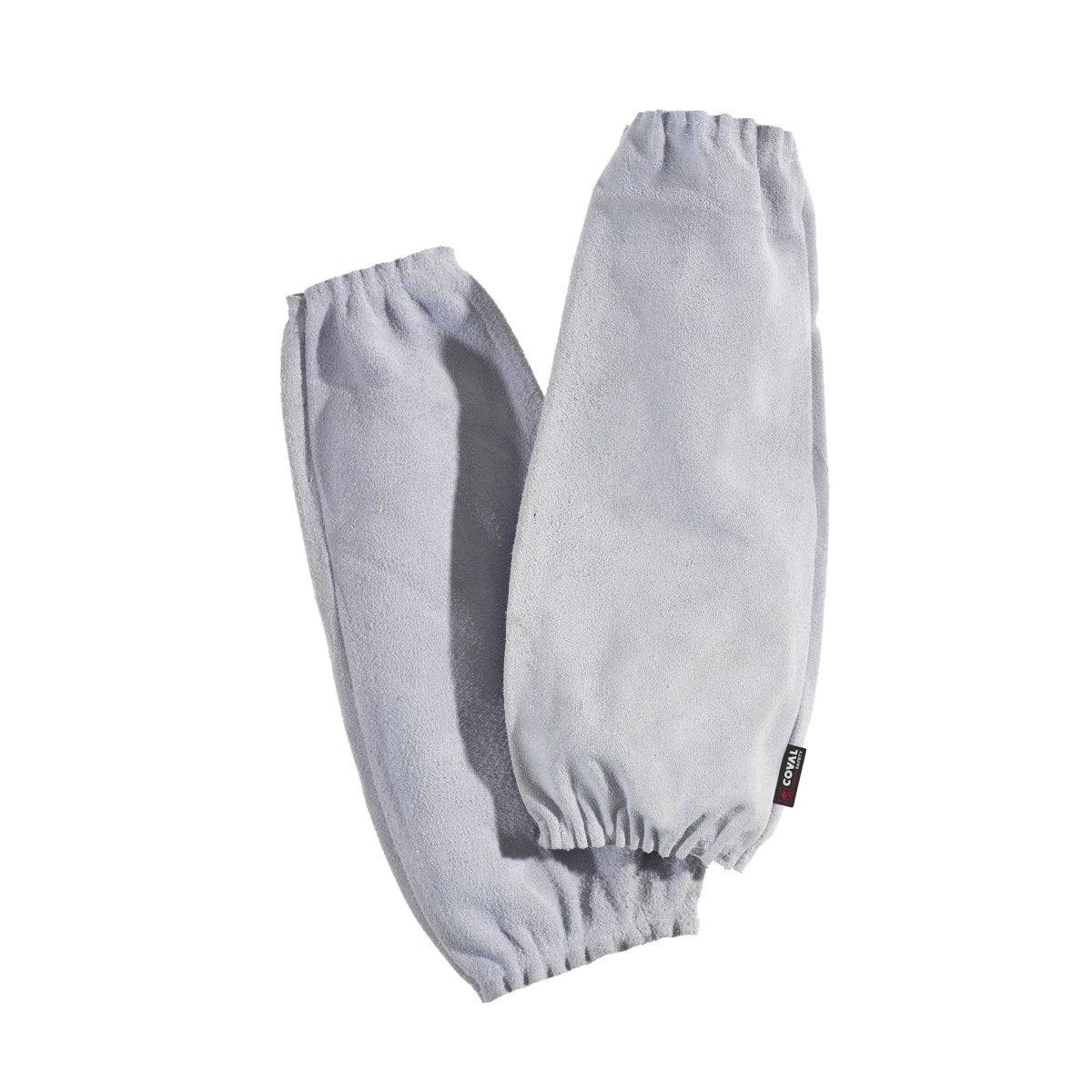 Manichette in pelle crosta modello MCR 40 per saldatura, ideali per proteggere gli avambracci durante lavorazioni ad alta temperatura
